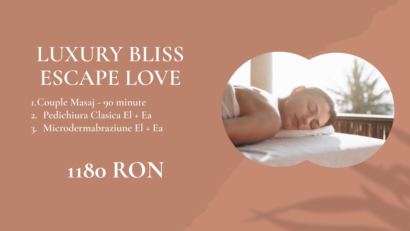 Gift Card Luxury Bliss Escape Love