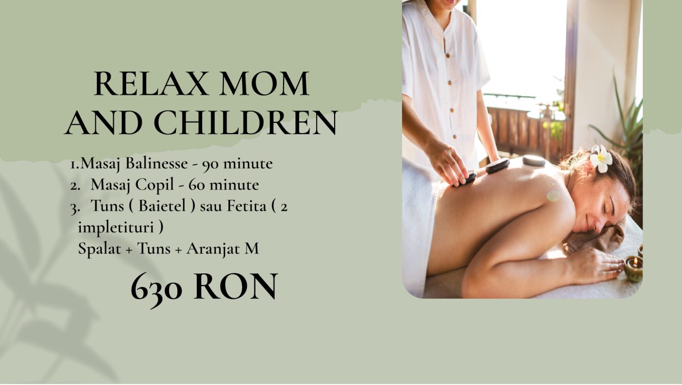 Gift Card Relax Mom and Children